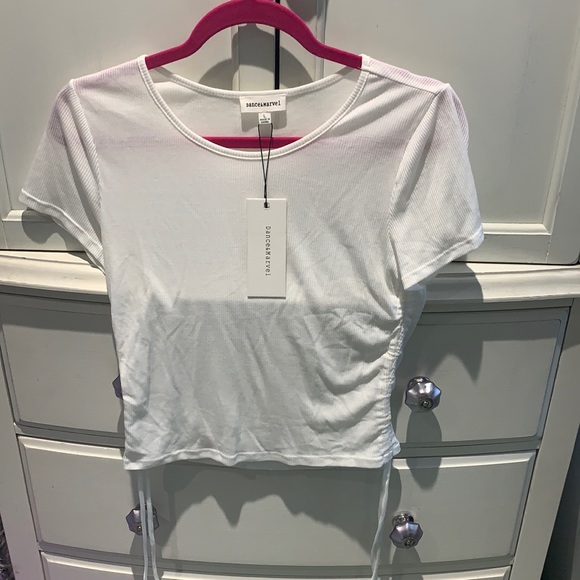 Ruched side t-shirt - Picture 1 of 2